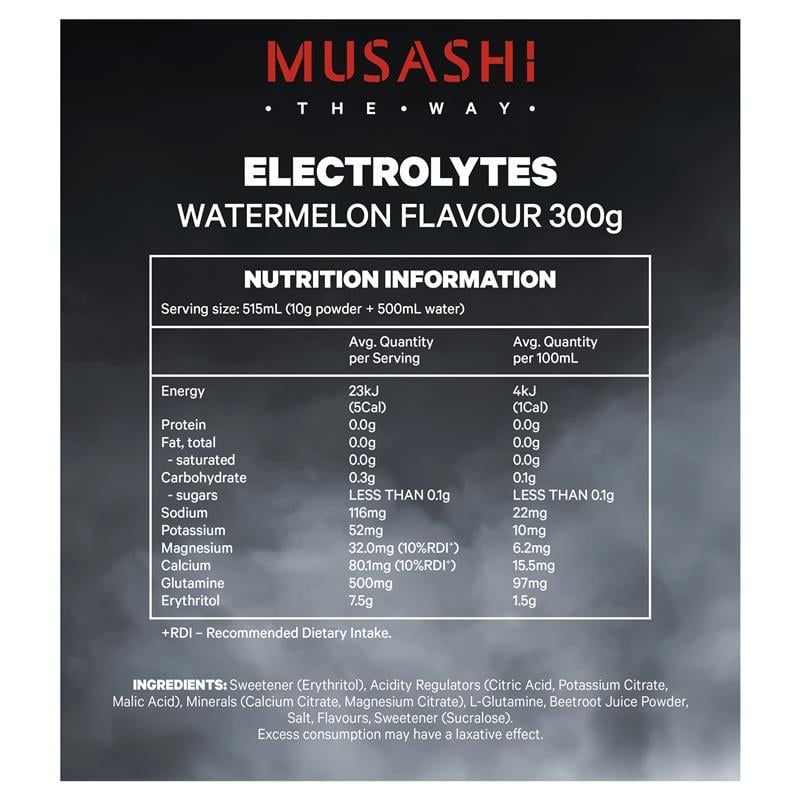 Dưa hấu Musashi Electrolytes 300g