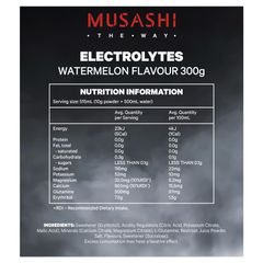 Dưa hấu Musashi Electrolytes 300g