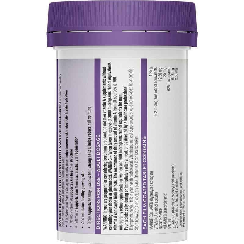 Swisse Beauty Collagen cường độ cao 60 viên