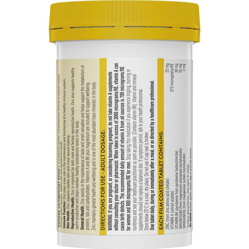 Swisse Zinc+ 120 Viên