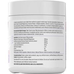 Bột Nutra-Life Magnesium Sleep + Collagen Renew hương quả mọng 250g