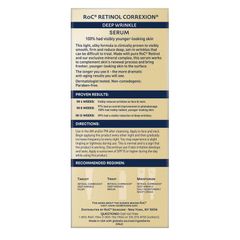 Huyết thanh chống nhăn sâu RoC Retinol Correxion 30ml
