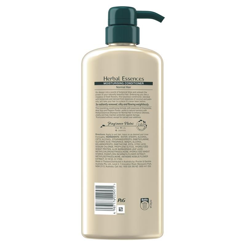 Dầu xả dưỡng ẩm Herbal Essences Chamomile & Aloe Vera 600ml