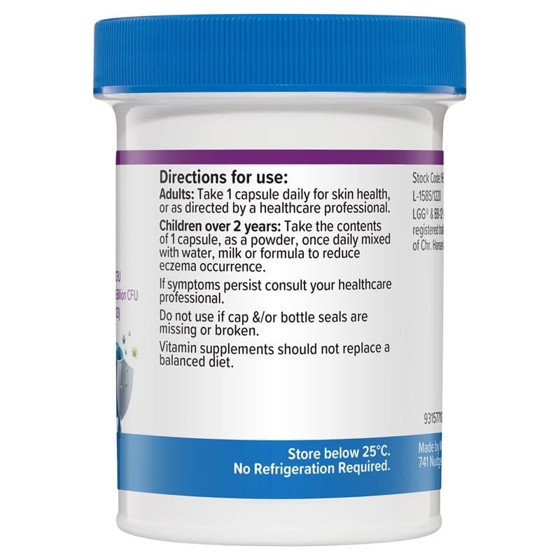 Viên uống bổ sung Probiotic Skin Shield của Inner Health 30 viên