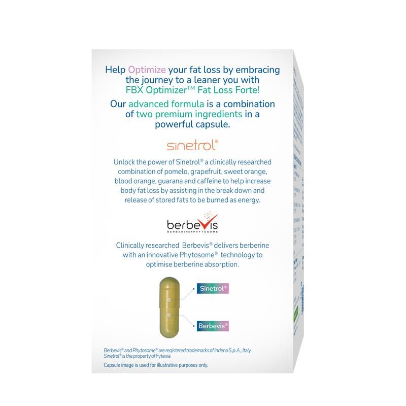 Viên uống giảm cân FBX Optimizer Fat Loss Forte 60 viên