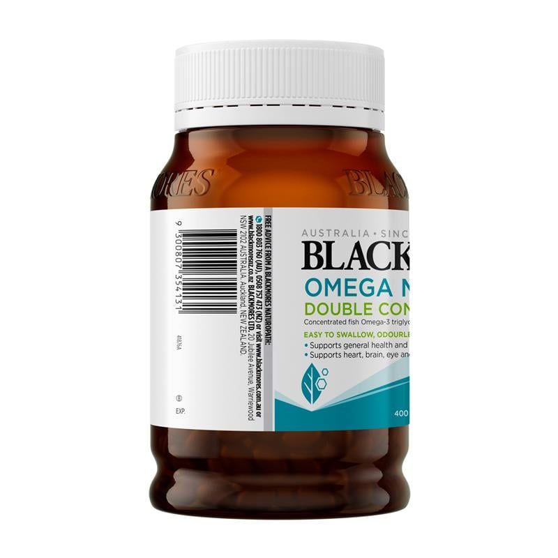 Blackmores Omega Mini Double Concentrate 400 Viên