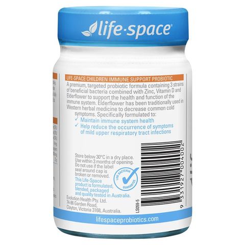Probiotic hỗ trợ miễn dịch cho trẻ em Life Space 60g