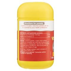 Kẹo dẻo Nature's Way Kids Smart Vita Gummies bổ sung sắt + vitamin C 60 viên