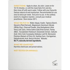 Mặt nạ đất sét thải độc mật ong Manuka Swisse Skincare 70g