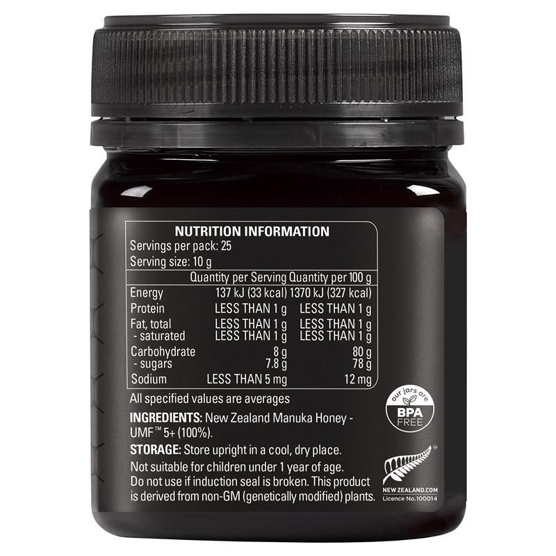 Mật ong Manuka Comvita UMF 5+ 250g (Không có sẵn ở WA)