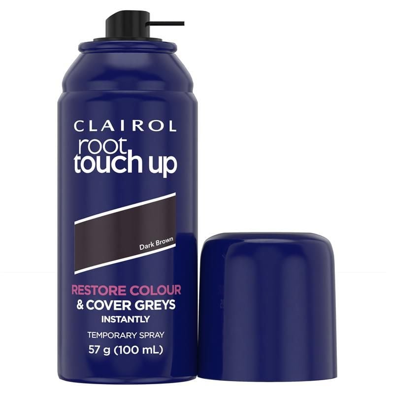 Xịt che khuyết điểm chân tóc Clairol Nice & Easy Root Touch Up màu nâu sẫm