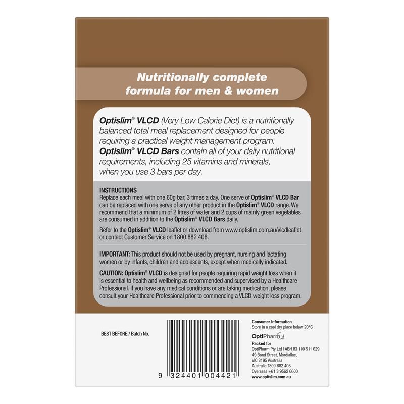 OptiSlim VLCD Bar Choc Fudge 5