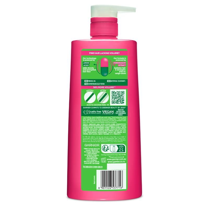 Dầu xả Garnier Fructis Full and Luscious 850ml Chỉ bán trực tuyến