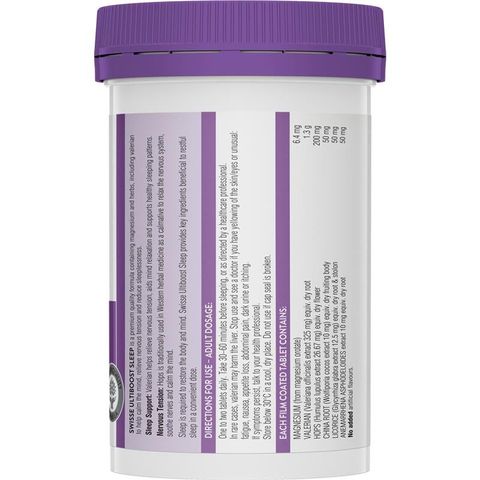 Swisse Ultiboost Ngủ 100 Viên