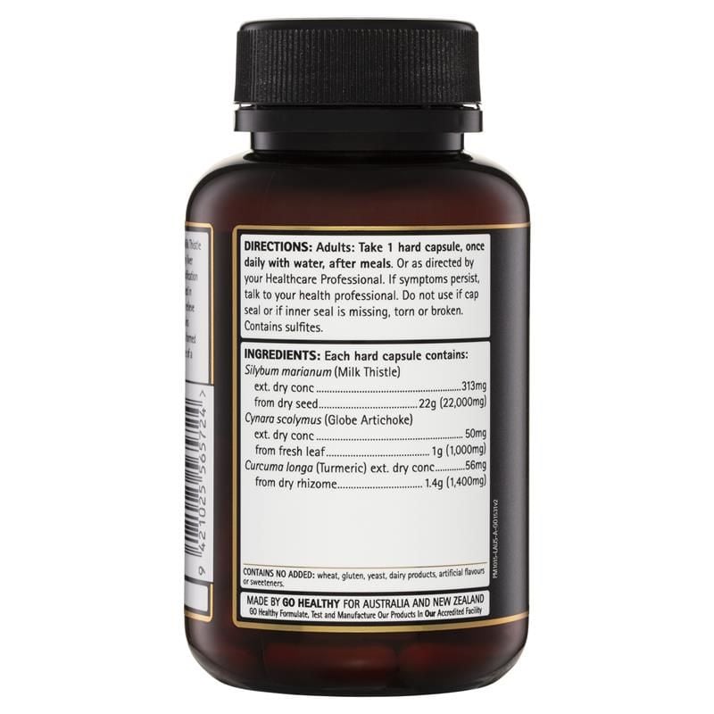 Viên uống giải độc gan GO Healthy Liver Detox 1 viên/ngày 60 viên