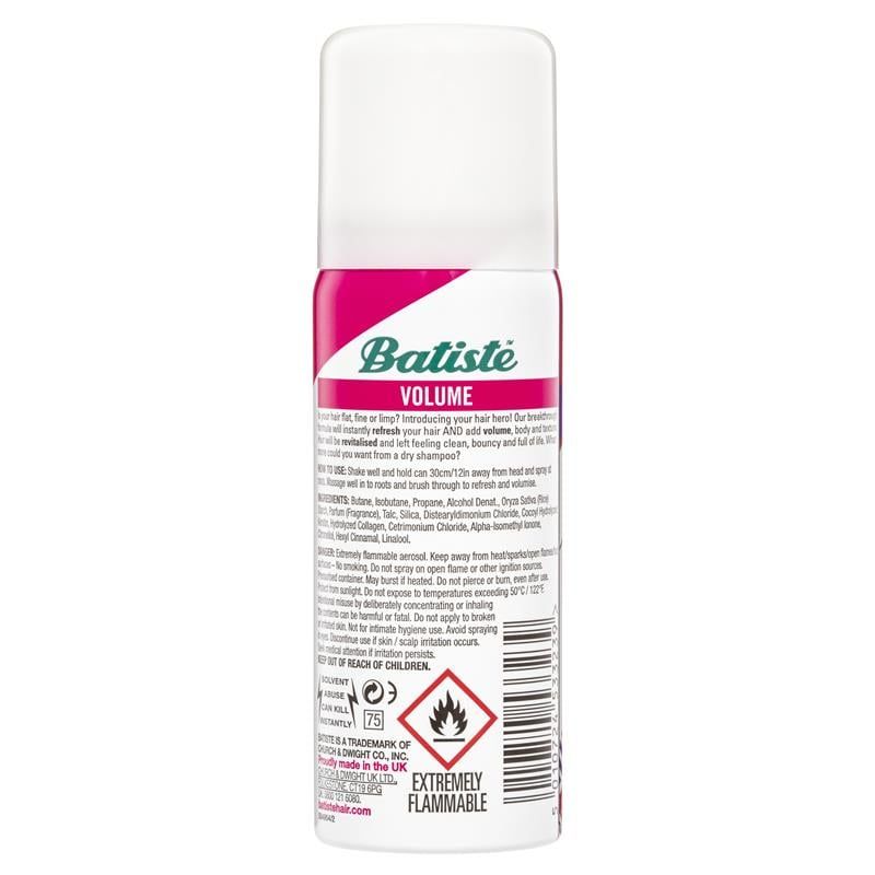 Dầu gội khô Batiste Hair Benefits Volume 50ml