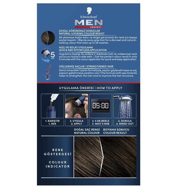Men Perfect 70 Natural Nâu Đậm