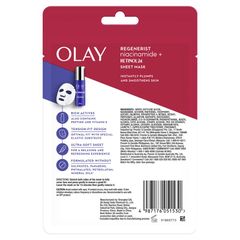 Mặt nạ giấy Olay Regenerist Niacinamide + Retinol24