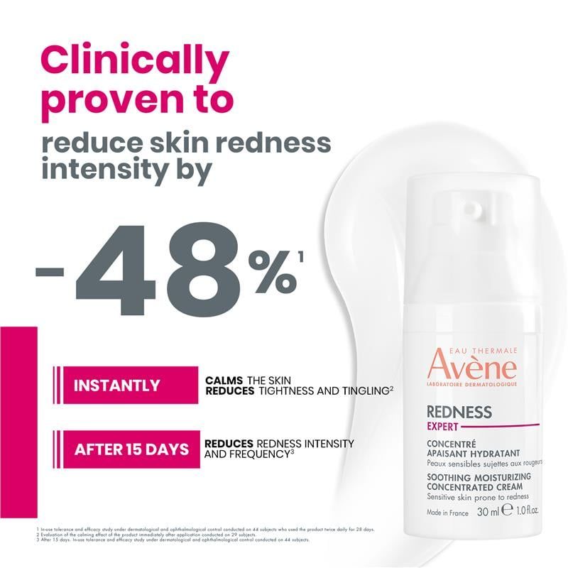 Avene Redness Expert Kem dưỡng ẩm làm dịu da 30ml