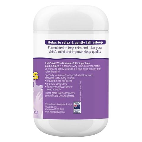 Nature's Way Kids Smart Vita Gummies Sugar Free Sleep & Calm 50 viên