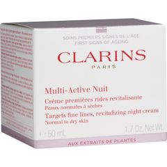 Kem dưỡng da ban đêm Clarins Multi Active dành cho da thường đến da khô 50ml