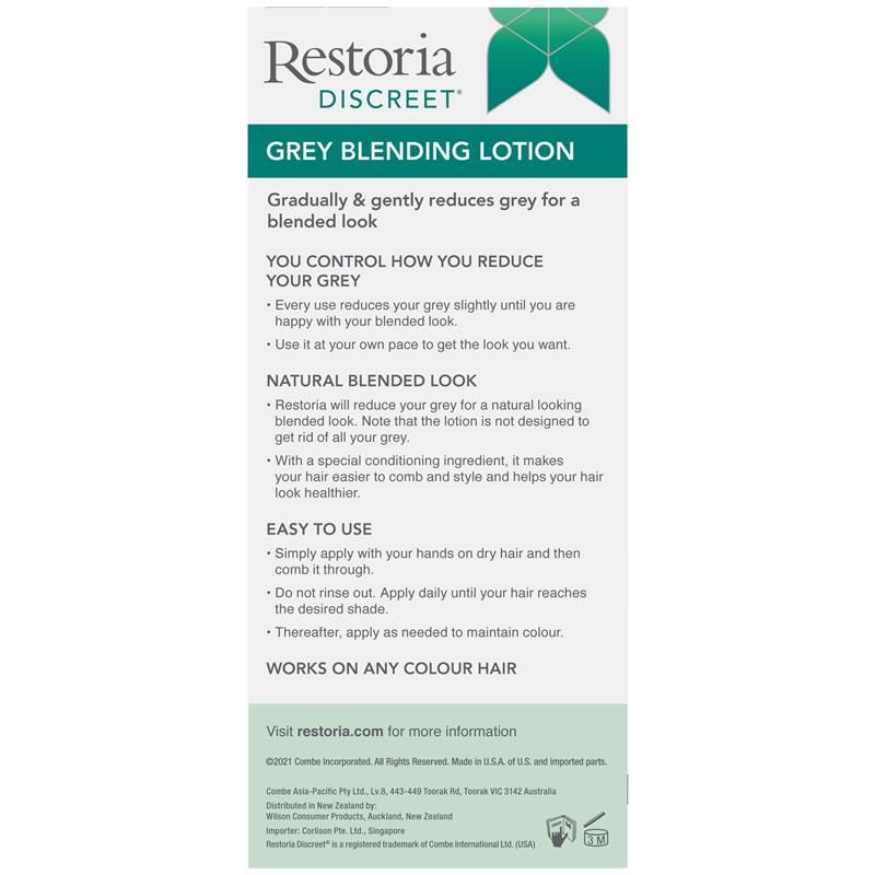 Sữa dưỡng tóc Restoria Discreet Grey 236ml