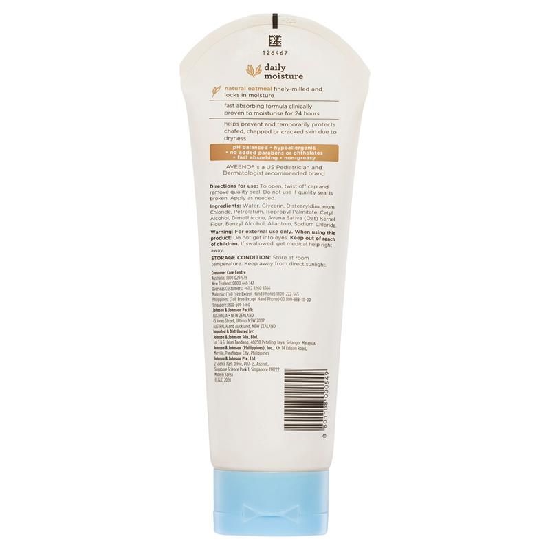 Sữa dưỡng ẩm không mùi Aveeno Baby Daily Moisture 227g