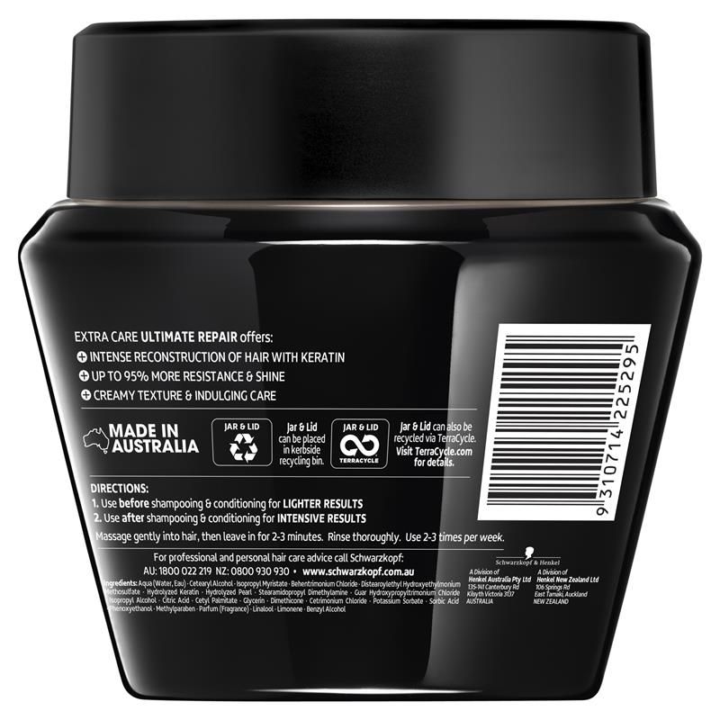 Mặt nạ dưỡng ẩm phục hồi tối ưu Schwarzkopf Extra Care 300ml
