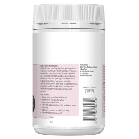 Bột Probiotics Collagen Healthy Care Beauty 120g