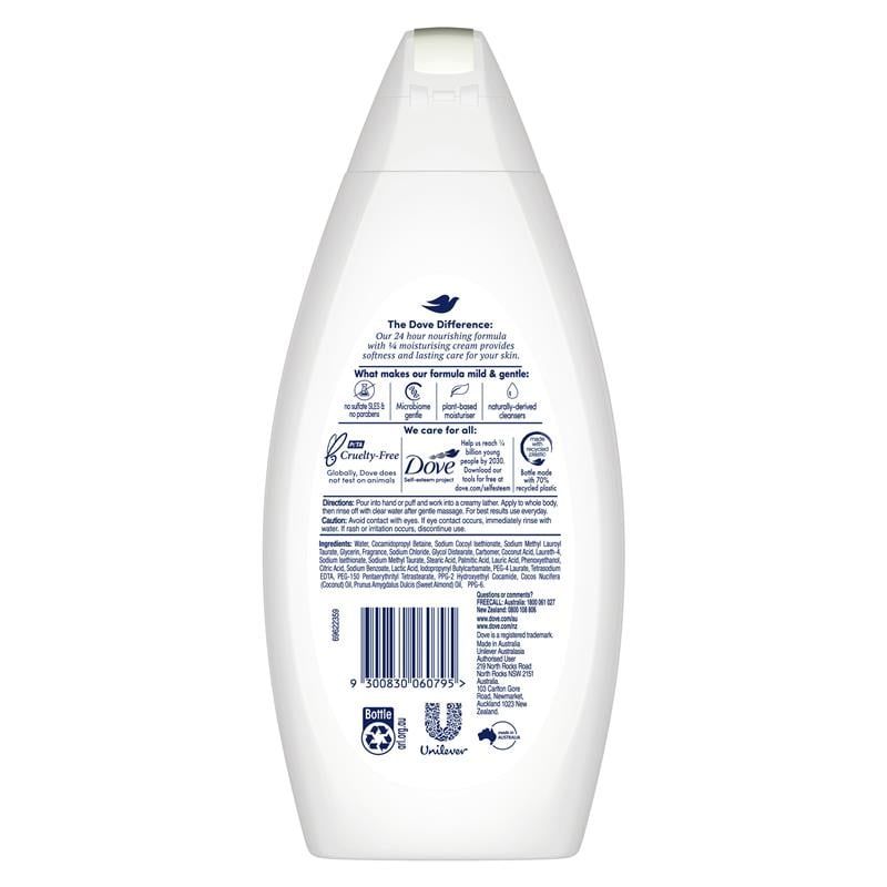 Sữa tắm Dove phục hồi hương dừa 500ml