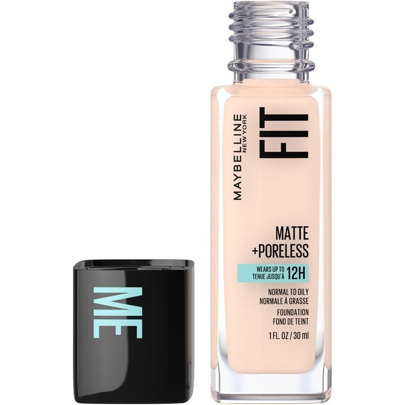 Kem nền dạng lỏng Maybelline Fit Me Matte & Poreless Mattifying - Fair Porcelain 102