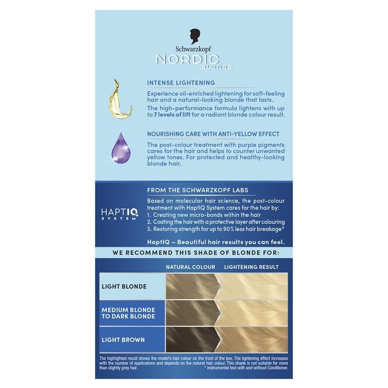 Schwarzkopf Nordic L1 Intensive Lightener Mới