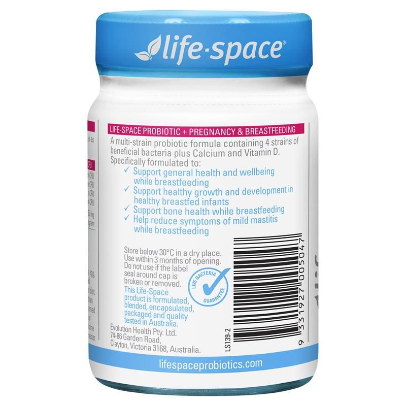 Life-Space Probiotic + Mang thai & Cho con bú 50 viên nang