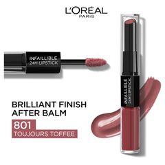 Son môi L'Oreal Paris Infallible 801 Toujours Toffee Nu Naked Collection