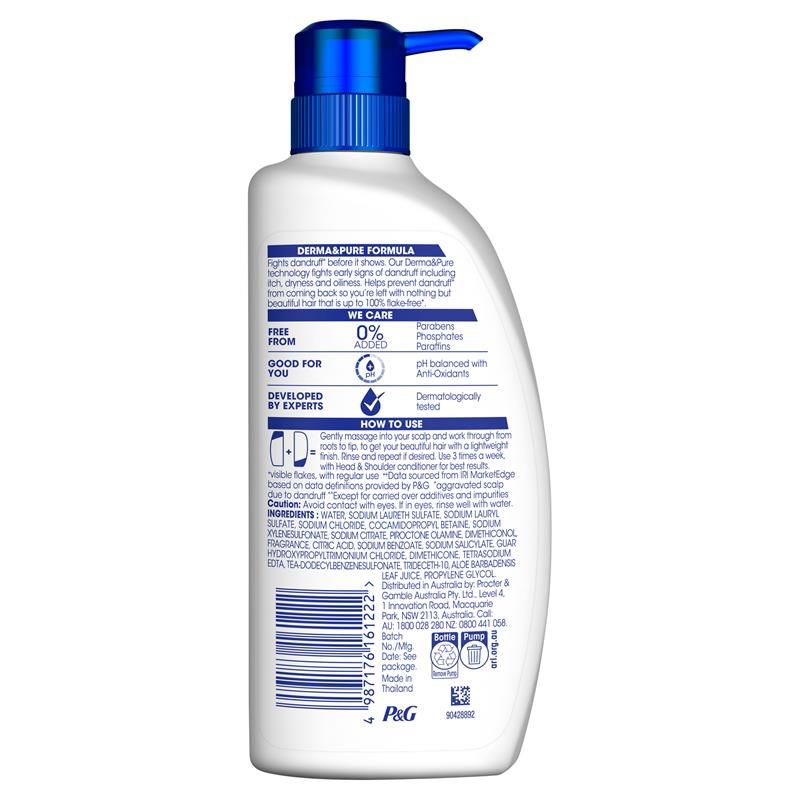 Dầu gội Head & Shoulders chăm sóc da đầu nhạy cảm 660ml