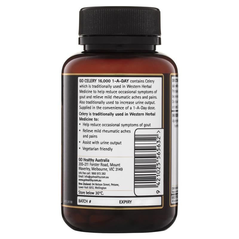 GO Healthy Cần tây 16000mg 60 viên nang rau