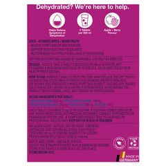 Viên sủi Voost Hydrate Apple + Berry 60 viên Kích thước độc quyền