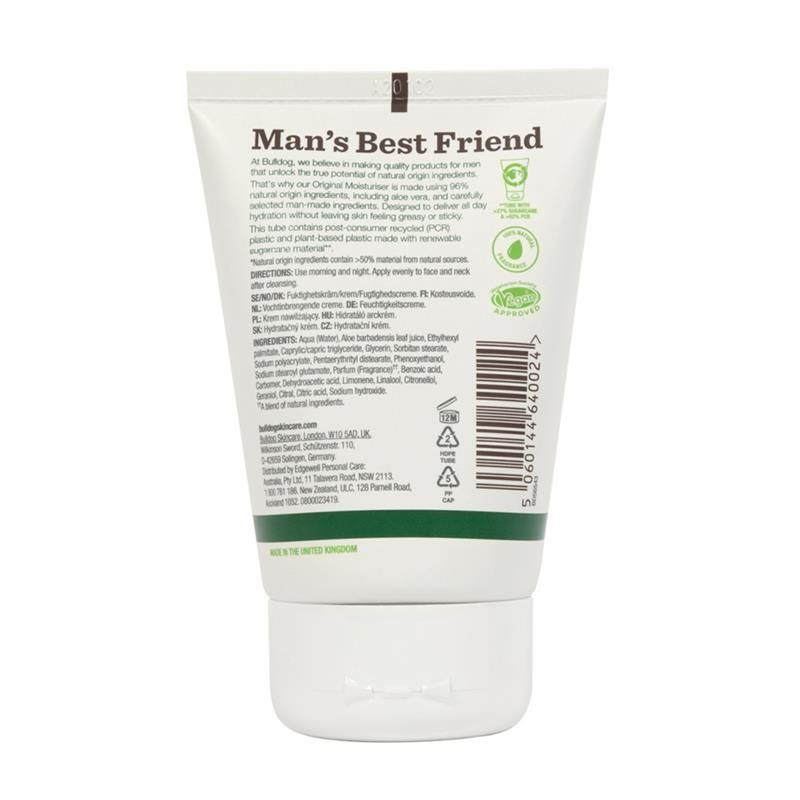 Kem dưỡng ẩm Bulldog Skincare for Men Original 100ml