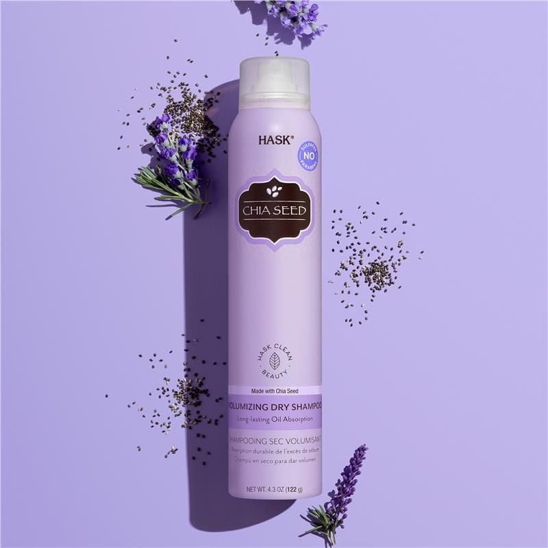 Dầu gội khô hạt chia Hask Exotics 122g