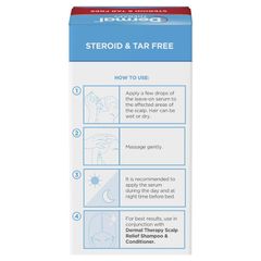 Huyết thanh làm dịu da đầu Dermal Therapy 60ml