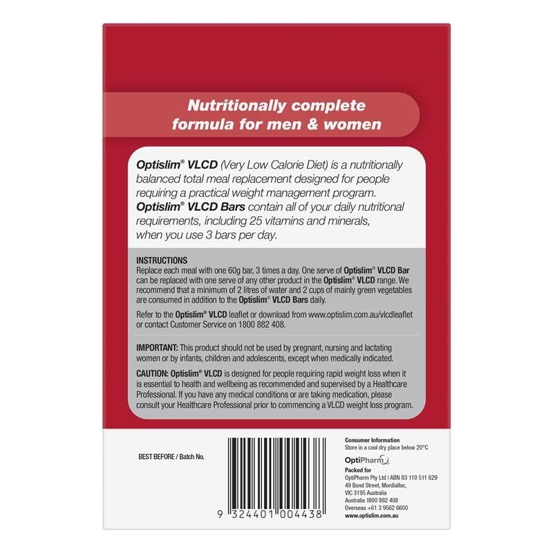 OptiSlim VLCD Bar Choc Berry Crunch 5