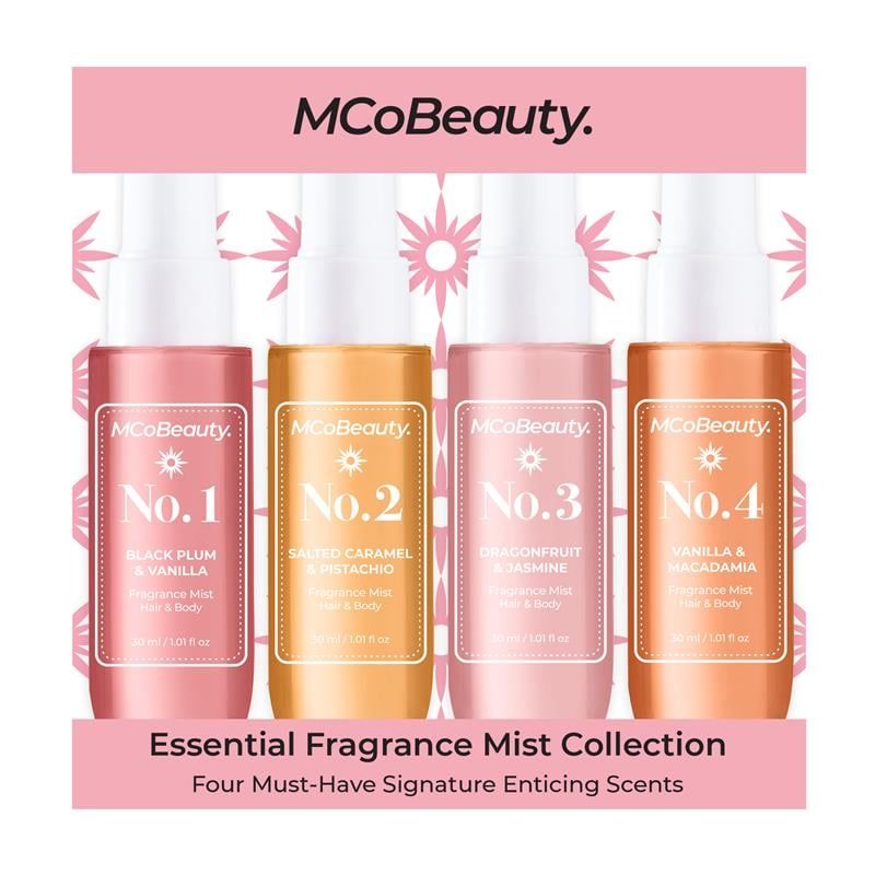 Bộ mini 4 sản phẩm xịt thơm tóc và body MCoBeauty