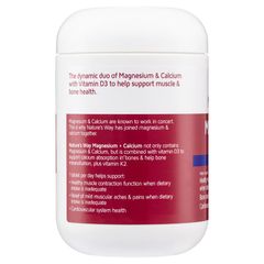 Viên uống bổ sung Magie và Canxi Nature's Way 150 viên