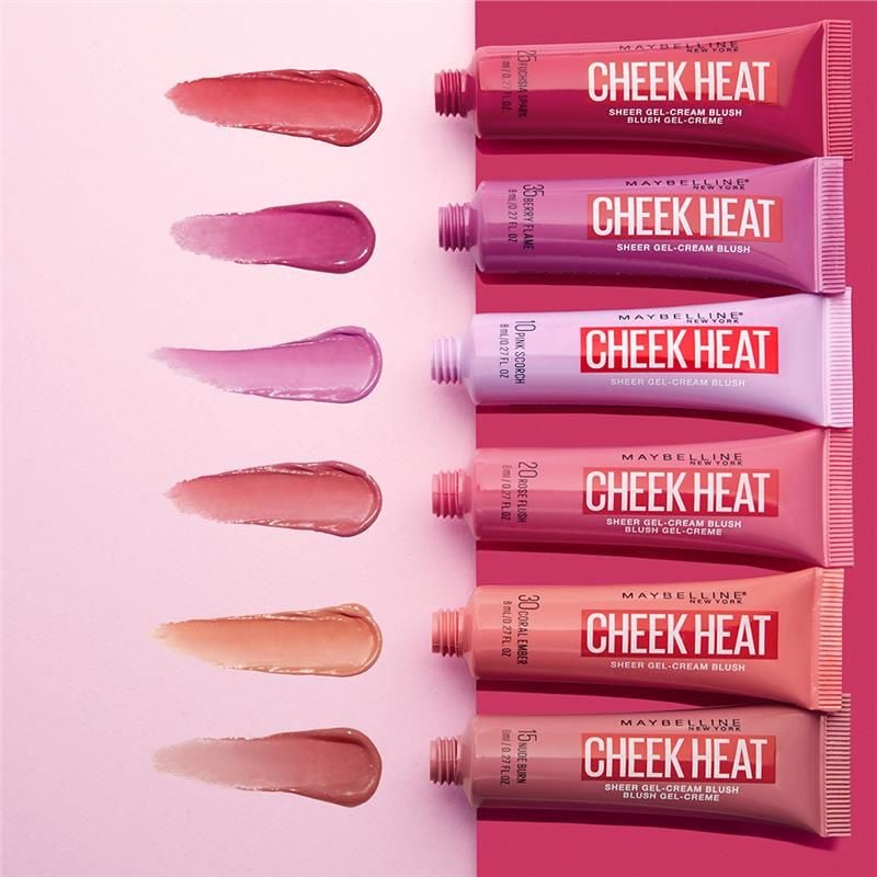 Phấn má hồng Maybelline Cheek Heat Pink Scorch