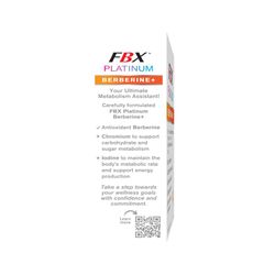 FBX Platinum Berberine+ 30 Viên