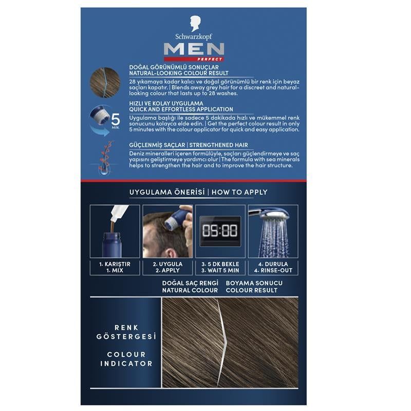 Men Perfect 50 Natural Nâu Sáng