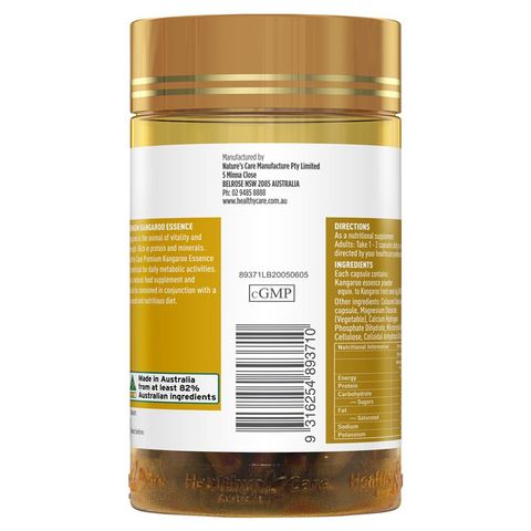 Tinh Chất Kangaroo Chăm Sóc Sức Khỏe 120 Viên