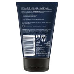 Sữa rửa mặt NIVEA for Men Deep Face Wash 100ml