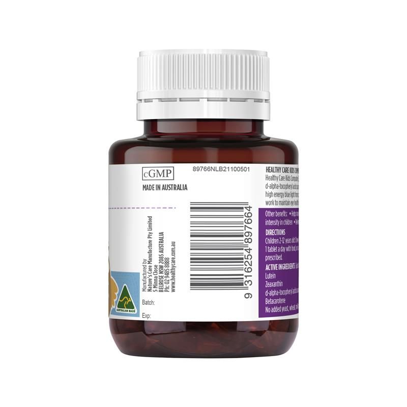 Healthy Care Kids Computer Eyes 60 viên nhai