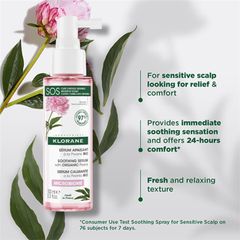 Serum Klorane với hoa mẫu đơn hữu cơ 100ml